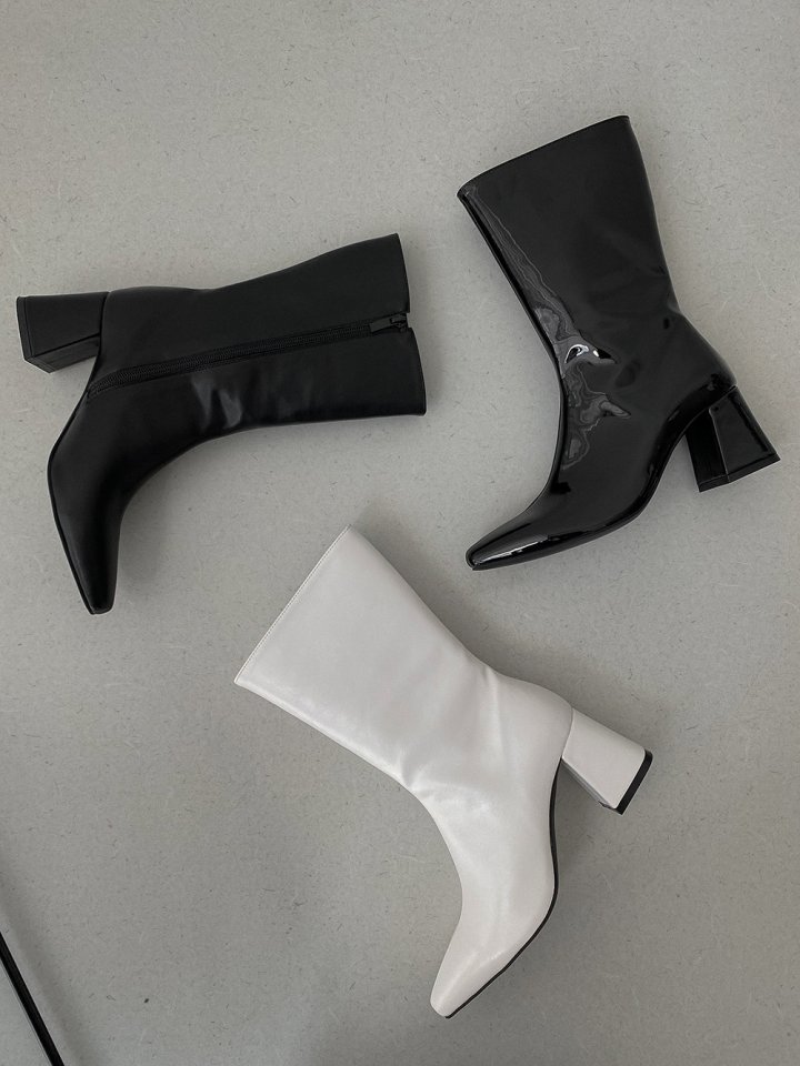 Vade - Korean Women Fashion - #momslook - Mid Half Boots - 5