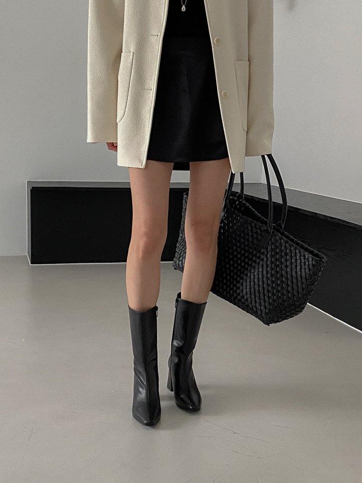Vade - Korean Women Fashion - #momslook - Mid Half Boots - 7