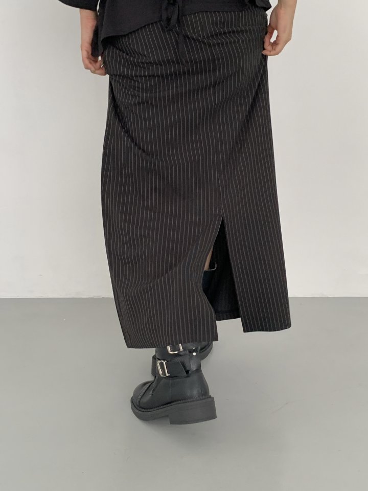 Vade - Korean Women Fashion - #momslook - Half Buckle Strap Walker Boots - 7