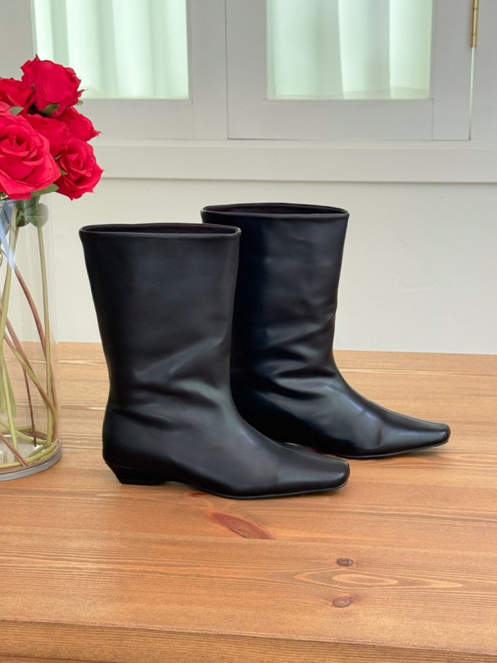 Vade - Korean Women Fashion - #momslook - Stiletto Mid Ankle Boots - 10