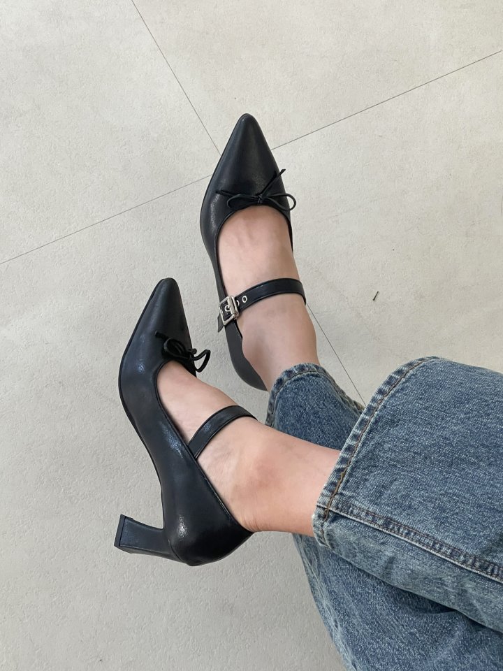 Vade - Korean Women Fashion - #momslook - Stiletto Strap Pumps Heels - 12