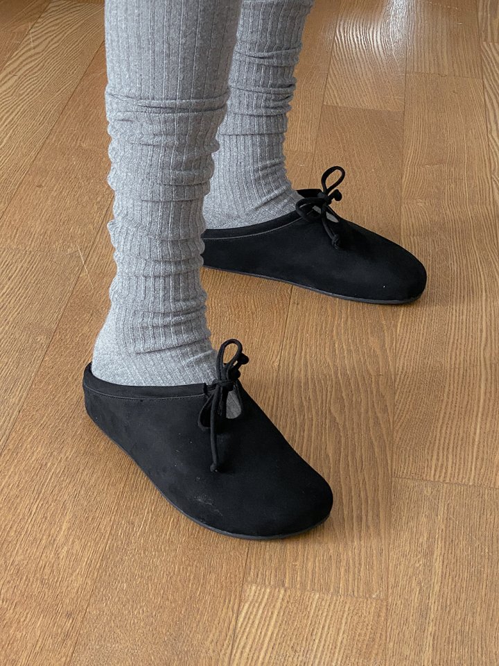 Vade - Korean Women Fashion - #momslook - Low Heel Round Moccasin Loafers - 12
