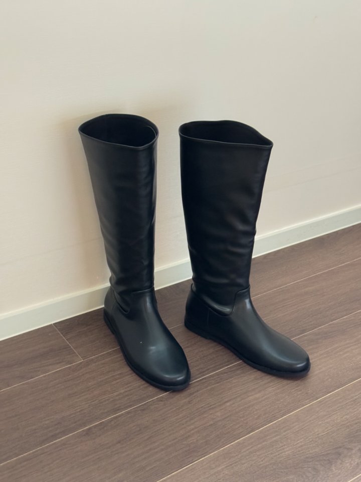 Vade - Korean Women Fashion - #momslook - Basic Firm Mid Half Boots - 6