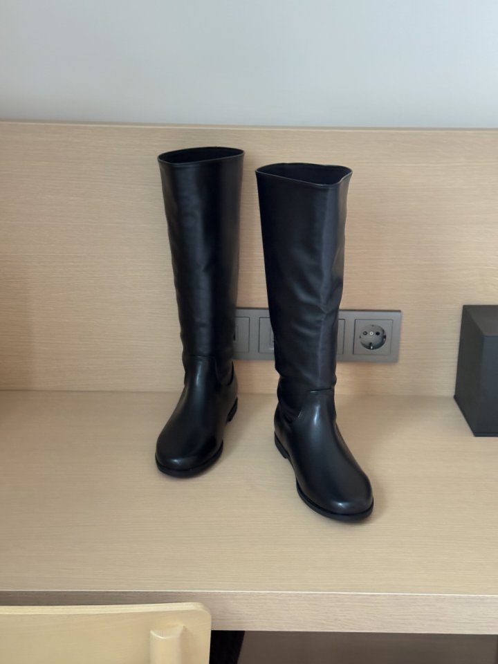 Vade - Korean Women Fashion - #momslook - Basic Firm Mid Half Boots - 8