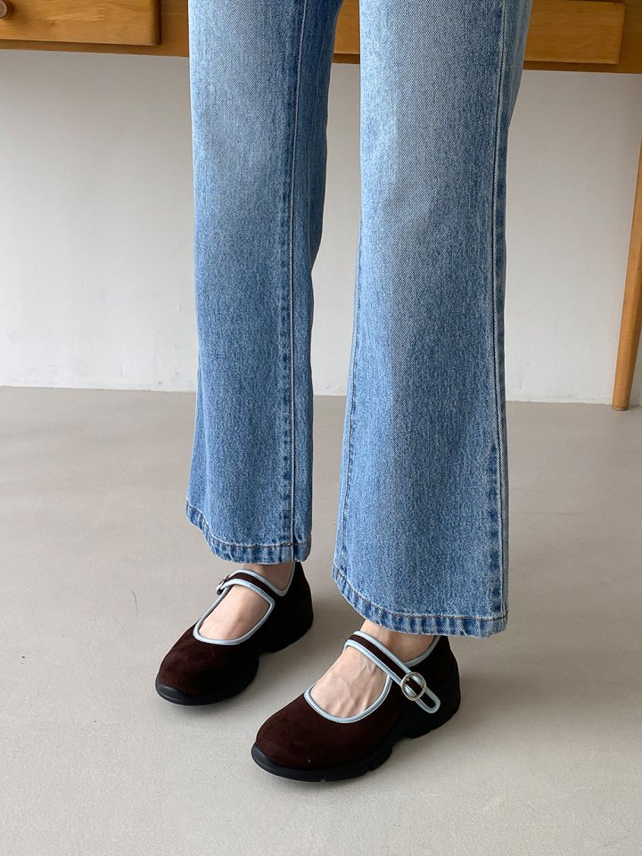 Vade - Korean Women Fashion - #momslook - Mary Jane Pumps Flat Sneakers - 10