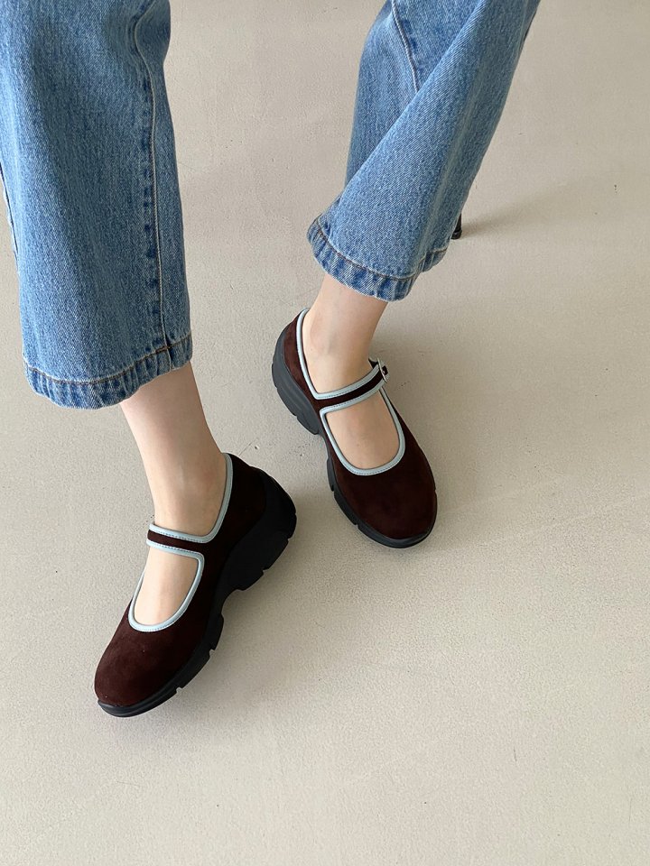 Vade - Korean Women Fashion - #momslook - Mary Jane Pumps Flat Sneakers - 12