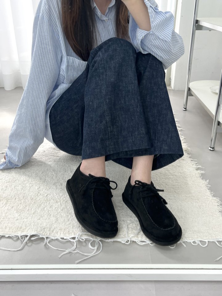 Vade - Korean Women Fashion - #momslook - Mocha Flat Loafers - 9