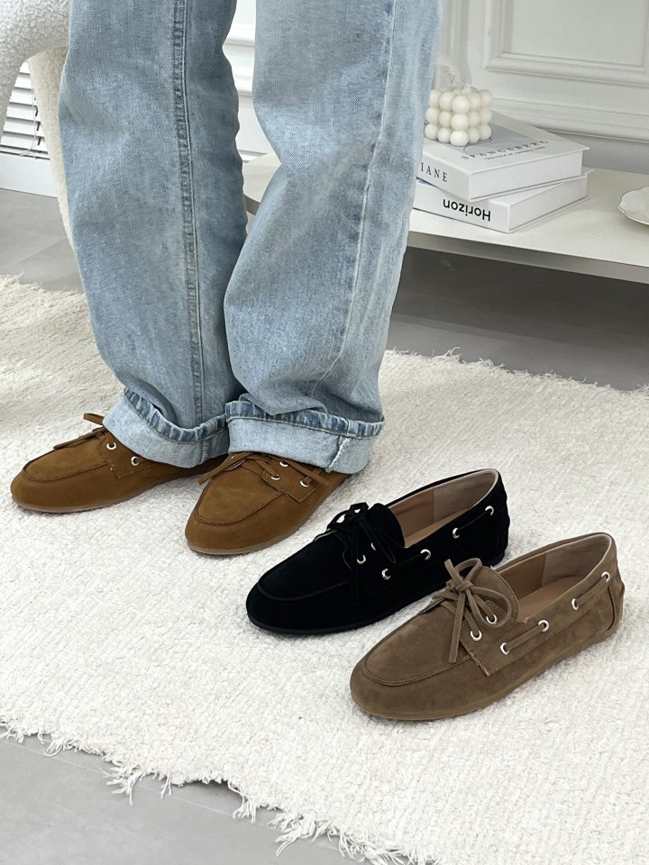 Vade - Korean Women Fashion - #momslook - Low Heel Woven Loafers - 12