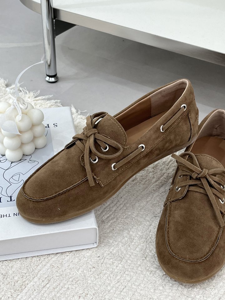 Vade - Korean Women Fashion - #momslook - Low Heel Woven Loafers - 6