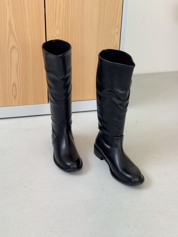 Vade - Korean Women Fashion - #momslook - Half Mid Boots - 11