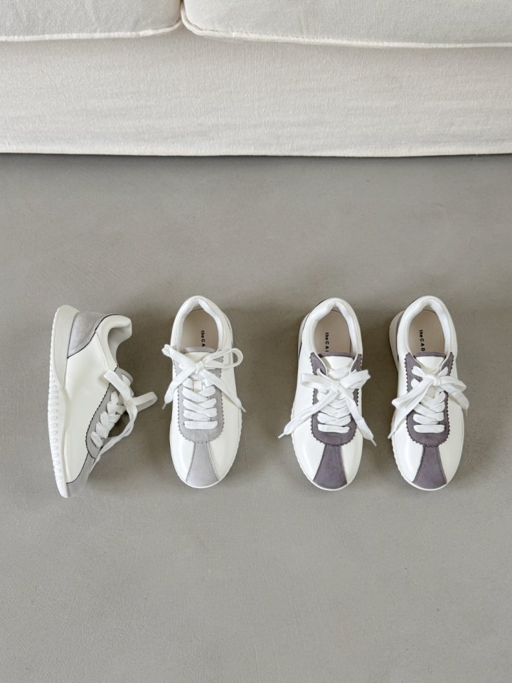 Vade - Korean Women Fashion - #momslook - Round Core Sneakers - 8