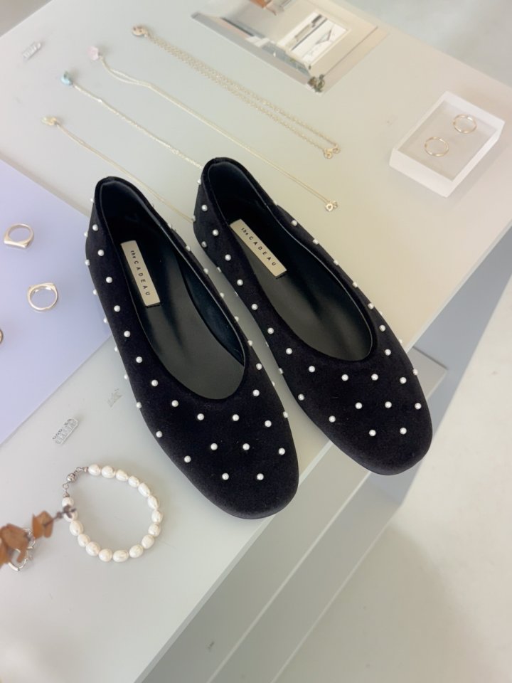 Vade - Korean Women Fashion - #momslook - Basic Round Flats - 6