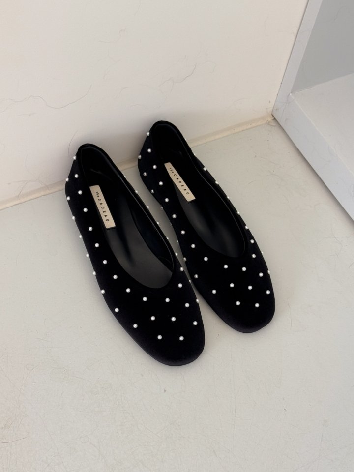 Vade - Korean Women Fashion - #momslook - Basic Round Flats - 7