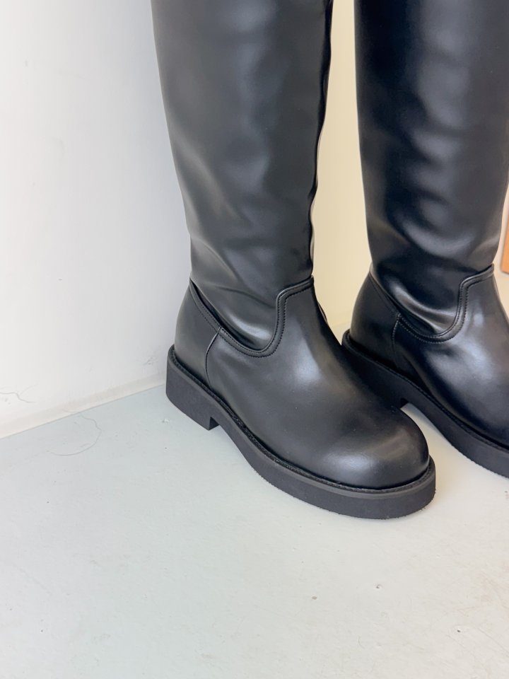 Vade - Korean Women Fashion - #momslook - Stretch Long Boots - 8