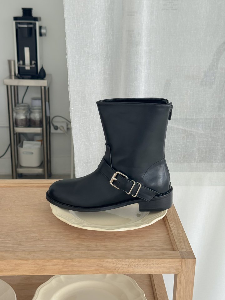 Vade - Korean Women Fashion - #momslook - Velcro Ankle Boots - 7