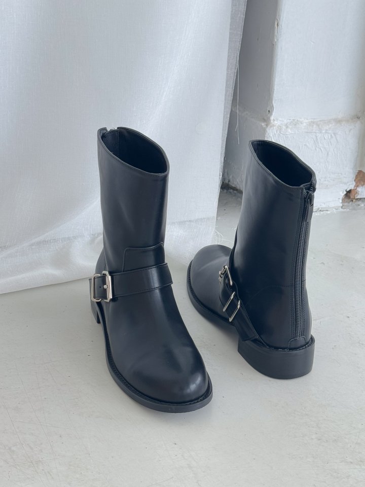 Vade - Korean Women Fashion - #momslook - Velcro Ankle Boots - 9