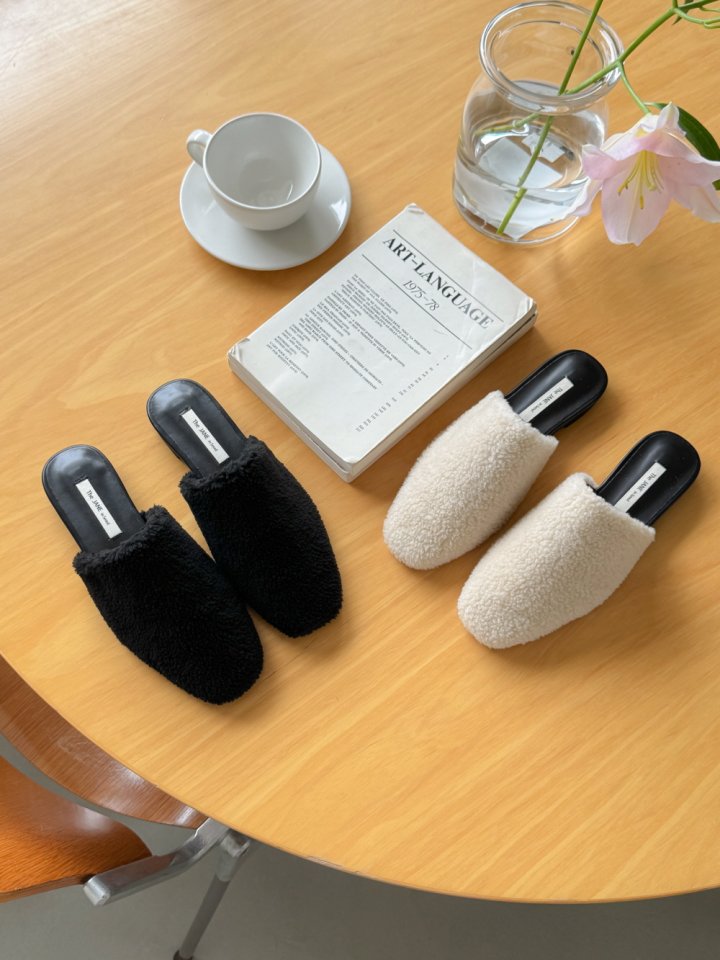 Vade - Korean Women Fashion - #momslook - Fleece Lined Bloafer