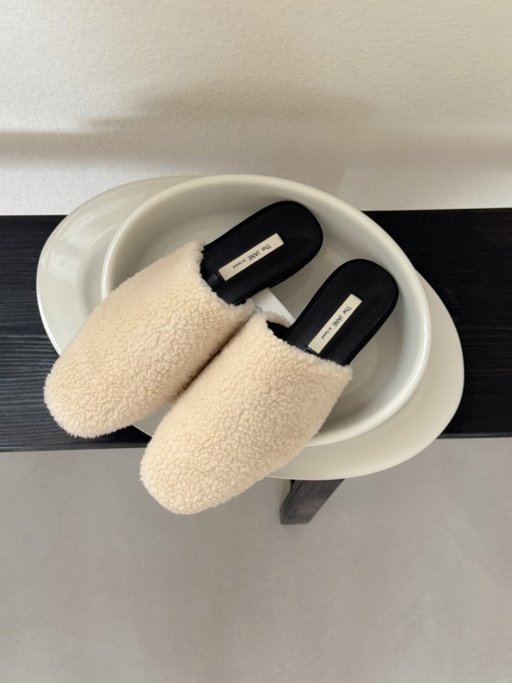 Vade - Korean Women Fashion - #momslook - Fleece Lined Bloafer - 7