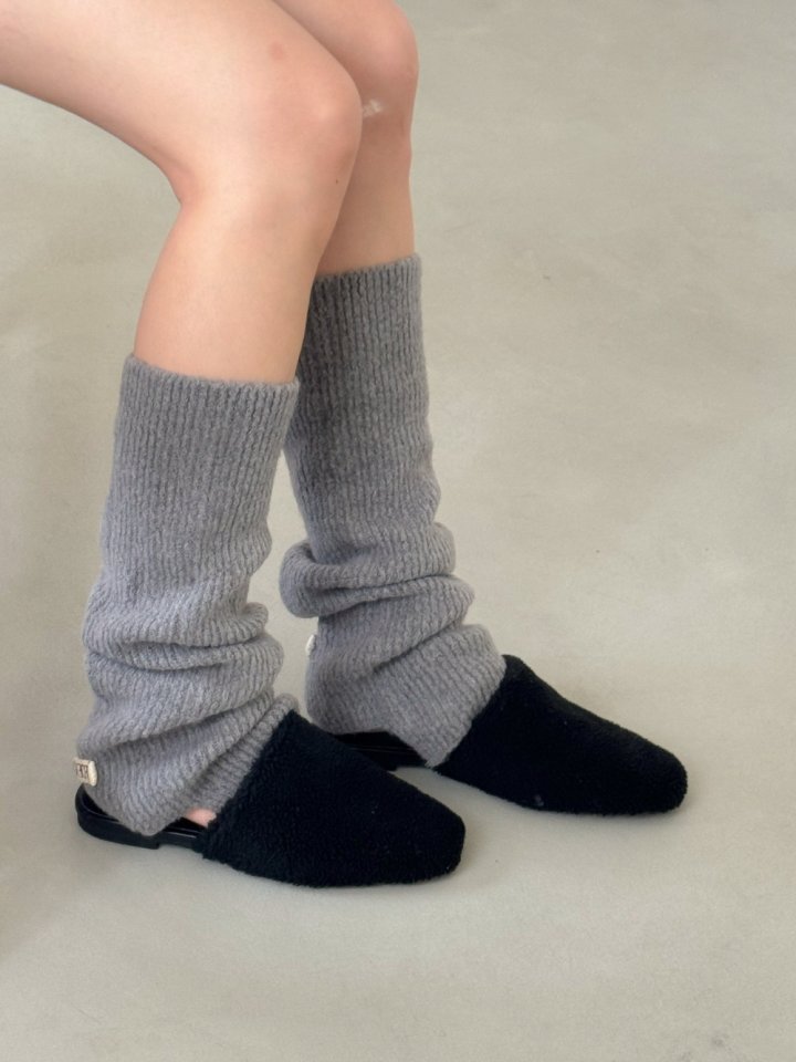 Vade - Korean Women Fashion - #momslook - Fleece Lined Bloafer - 9