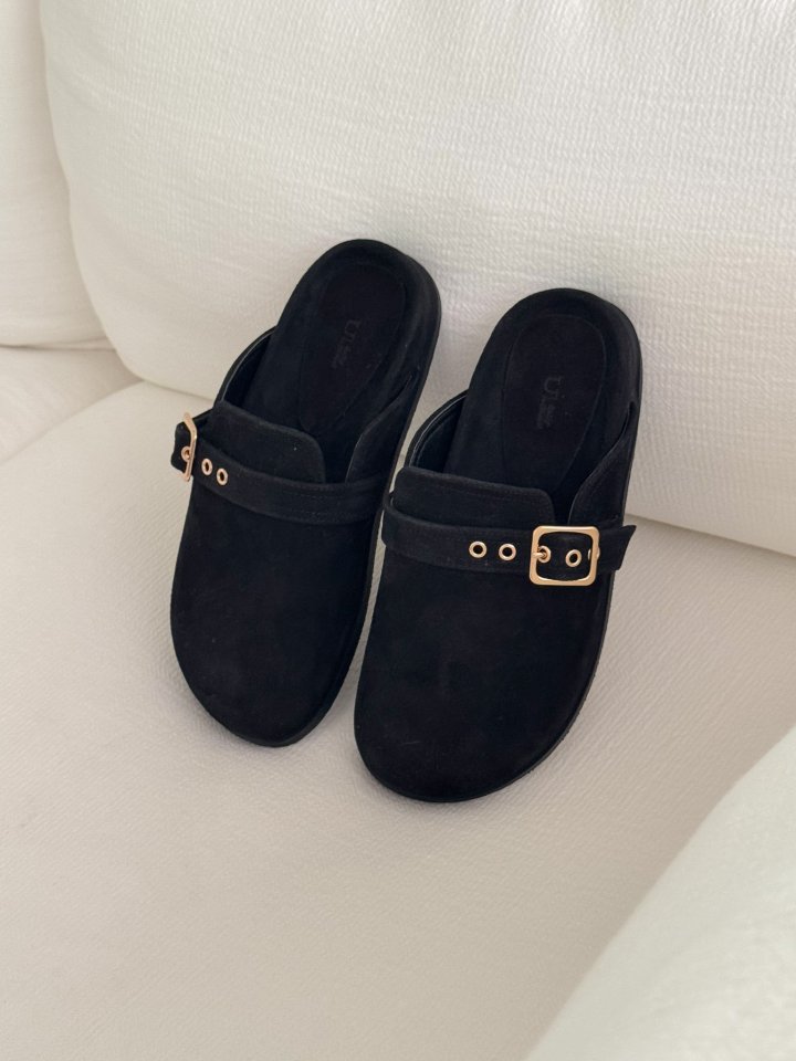 Vade - Korean Women Fashion - #momslook - Buckle Round Bloafer - 8