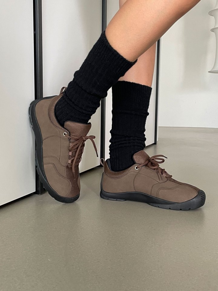 Vade - Korean Women Fashion - #momslook - Mesh Street Trekking Sneakers