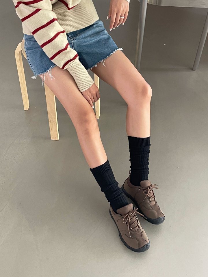 Vade - Korean Women Fashion - #momslook - Mesh Street Trekking Sneakers - 4