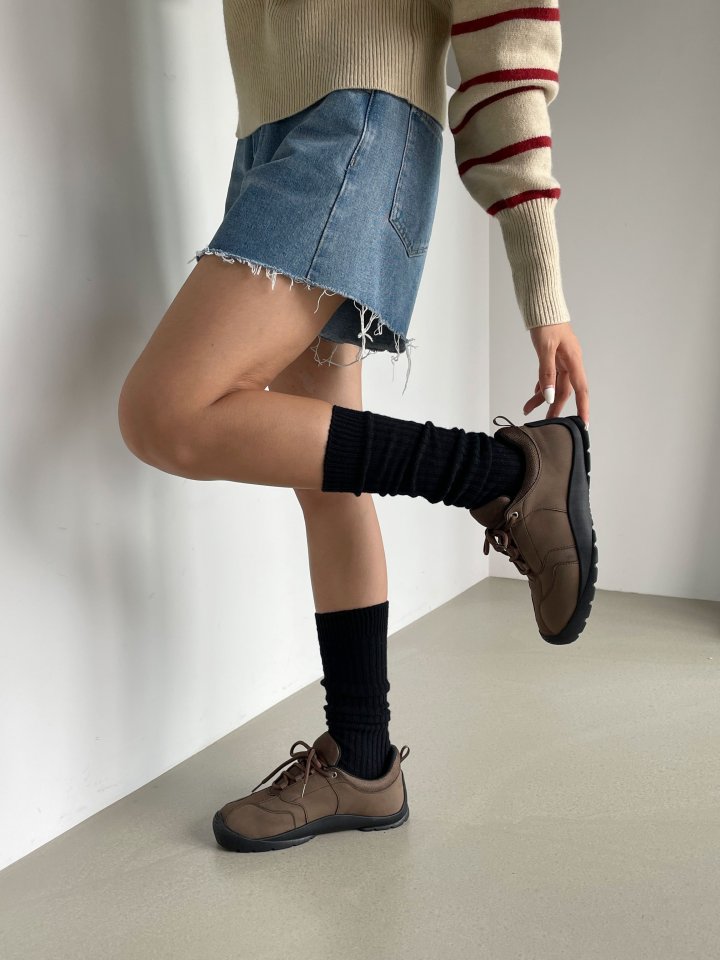 Vade - Korean Women Fashion - #momslook - Mesh Street Trekking Sneakers - 5