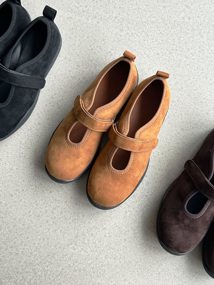 Vade - Korean Women Fashion - #momslook - Suede Flat Sneakers - 3