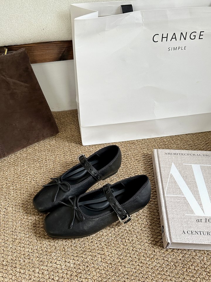 Vade - Korean Women Fashion - #momslook - Mary Jane Basic Flats - 12