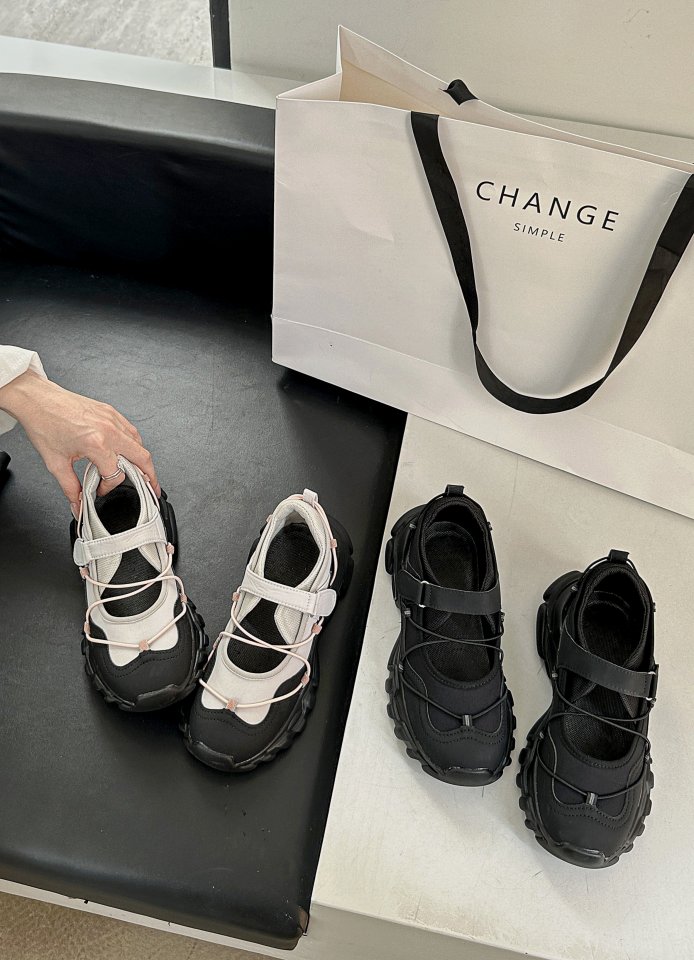 Vade - Korean Women Fashion - #momslook - Strap Sneakers - 6