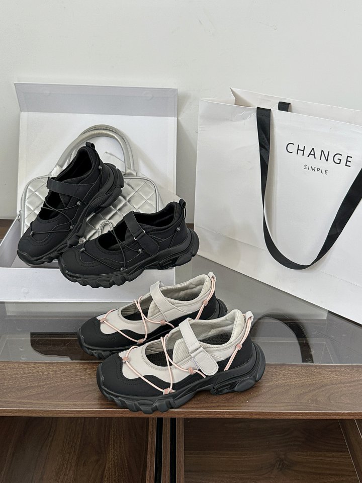 Vade - Korean Women Fashion - #momslook - Strap Sneakers - 8