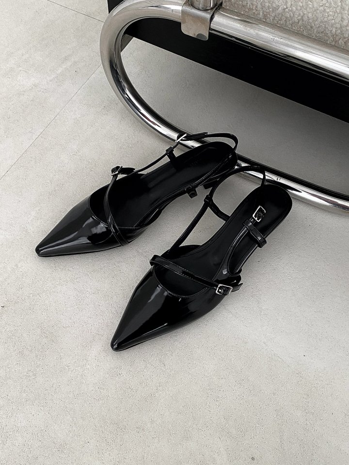Vade - Korean Women Fashion - #thelittlethings - Stiletto Buckle Pumps Heels - 4