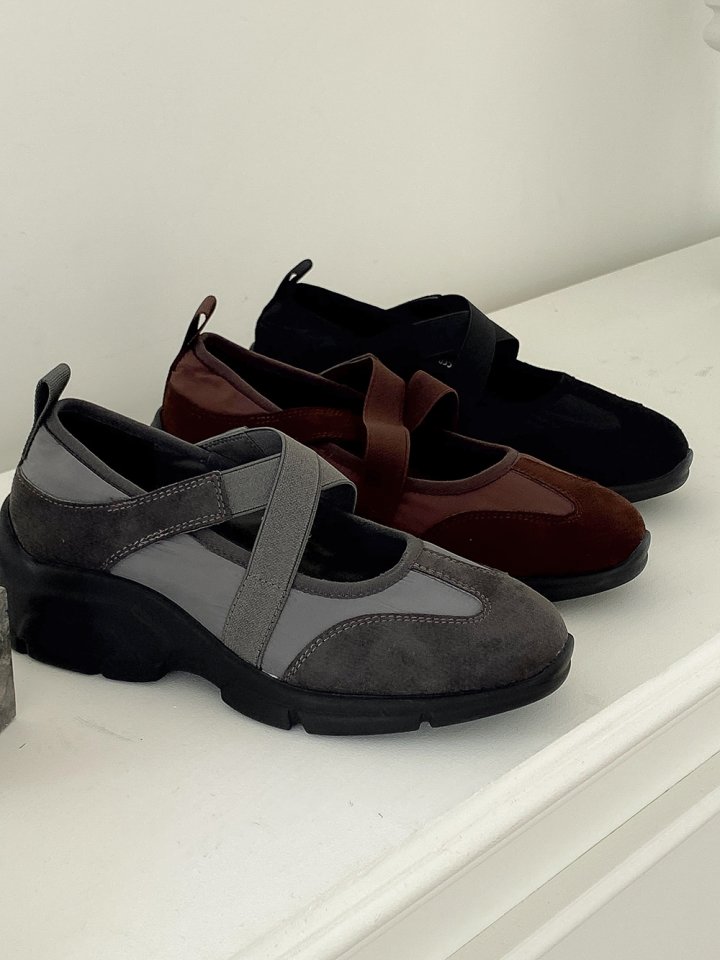 Vade - Korean Women Fashion - #momslook - Strap Banding Sneakers - 6