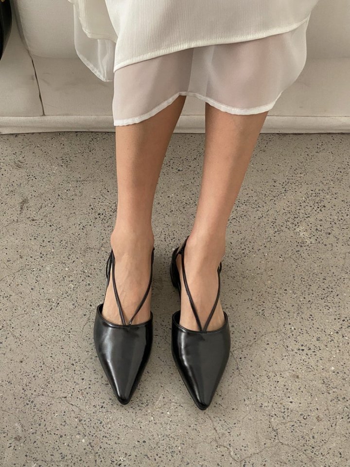 Vade - Korean Women Fashion - #momslook - Stiletto Point Slingbacks - 12