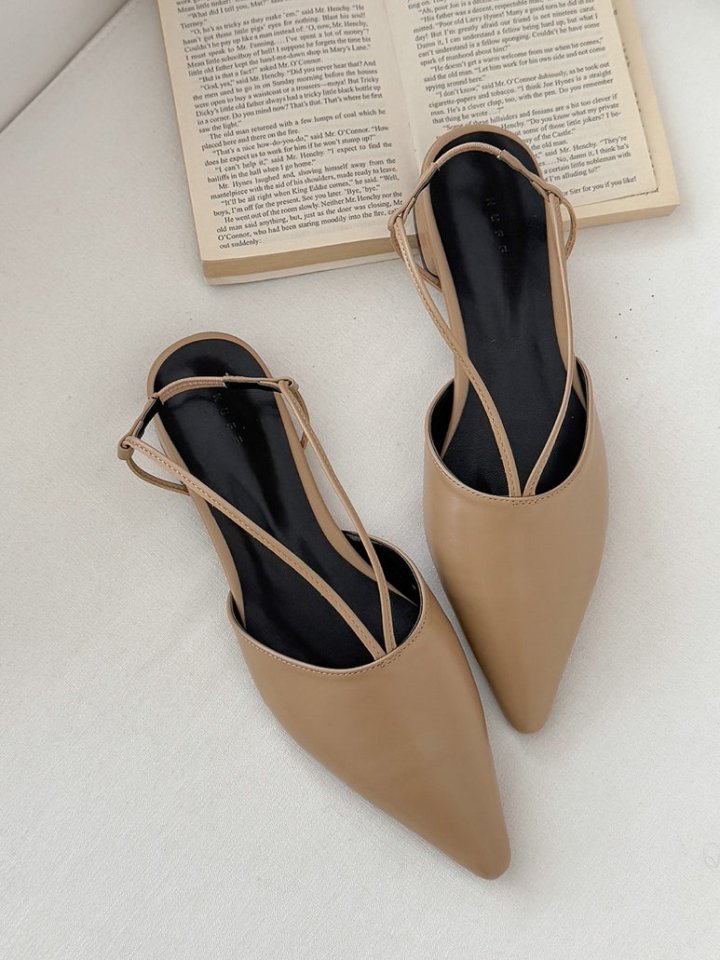 Vade - Korean Women Fashion - #womensfashion - Stiletto Point Slingbacks - 4