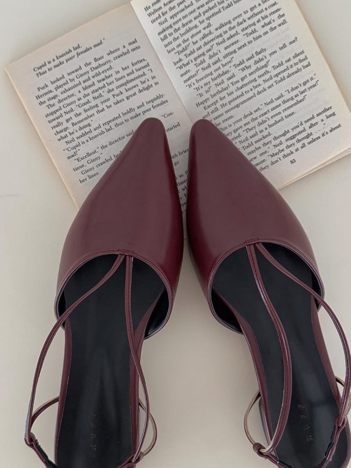 Vade - Korean Women Fashion - #momslook - Stiletto Point Slingbacks - 6