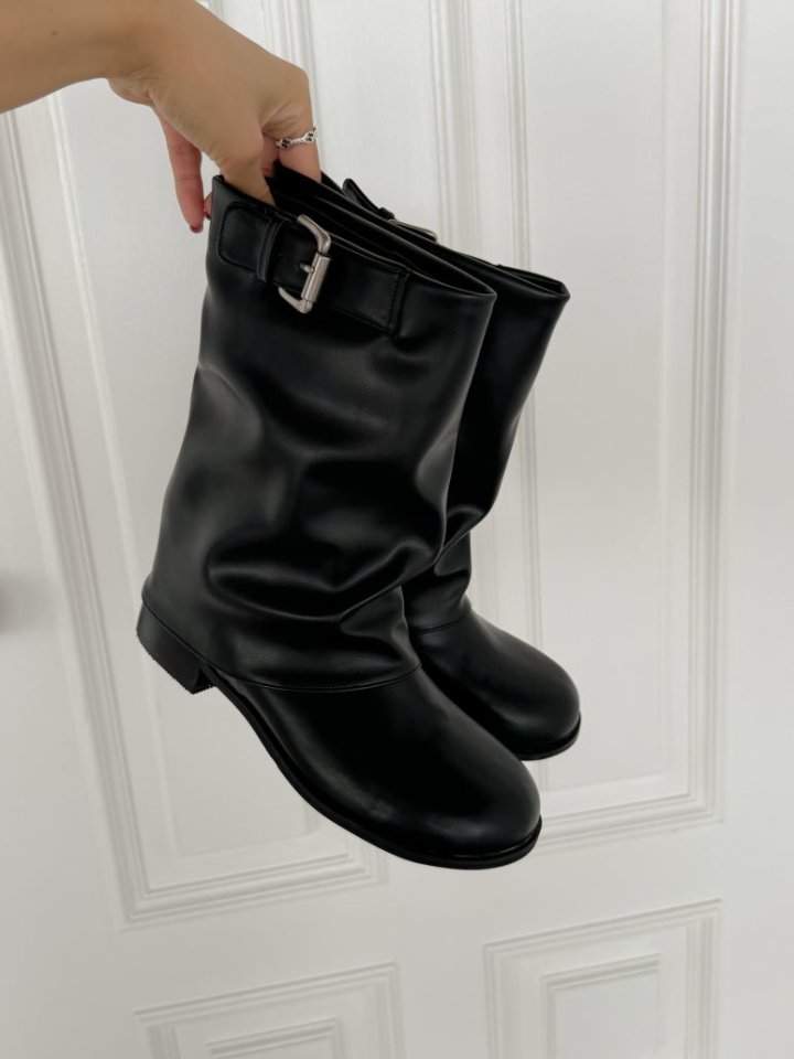 Vade - Korean Women Fashion - #momslook - Half Mid Boots - 7