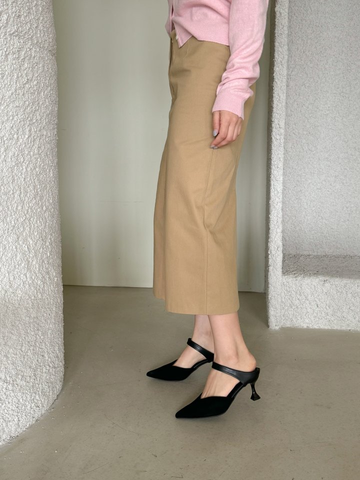 Vade - Korean Women Fashion - #momslook - Two-Tone Stiletto Mule Heels - 7