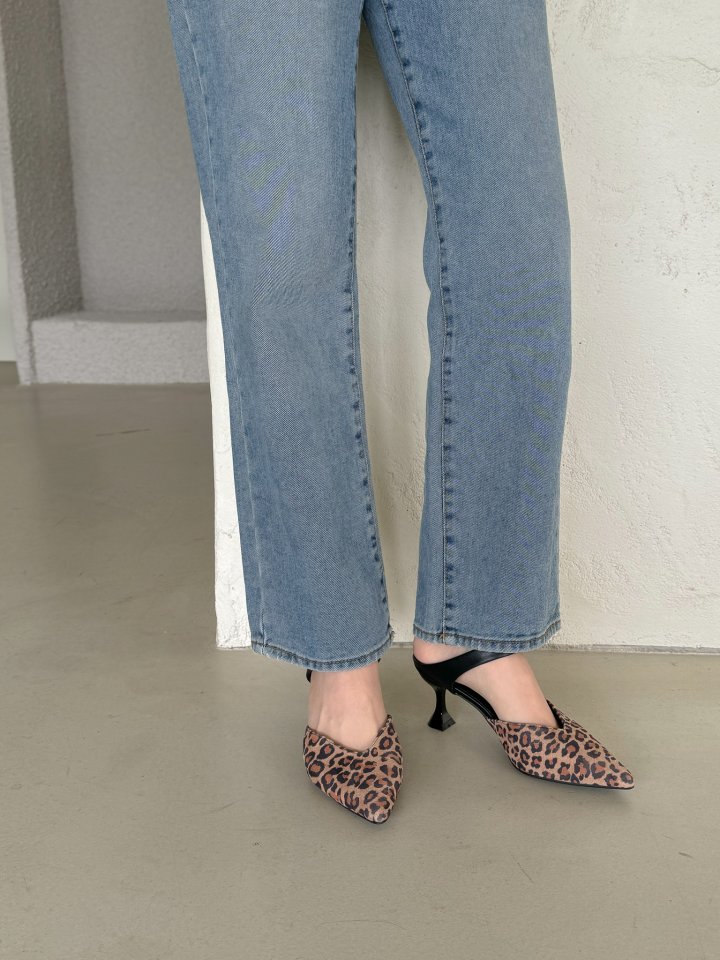 Vade - Korean Women Fashion - #momslook - Two-Tone Stiletto Mule Heels - 9