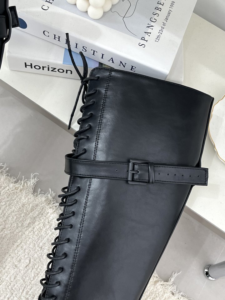 Vade - Korean Women Fashion - #momslook - Mid Half Boots - 3