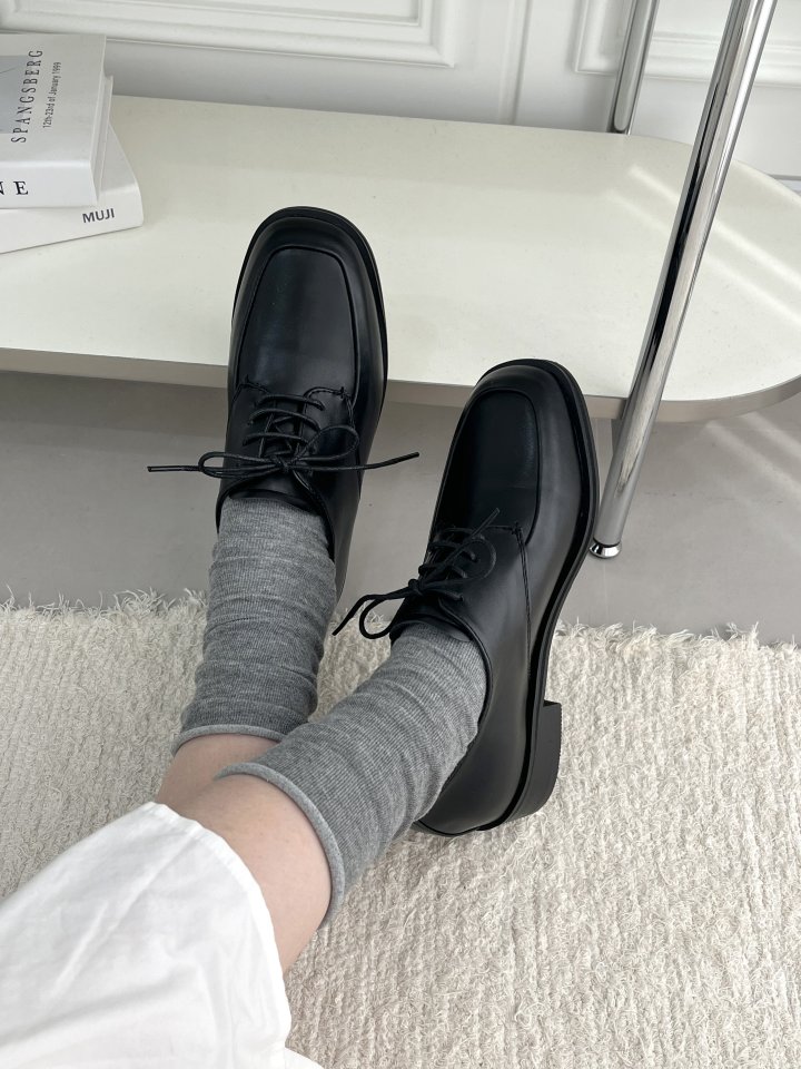 Vade - Korean Women Fashion - #momslook - Black Feminism Loafers - 10