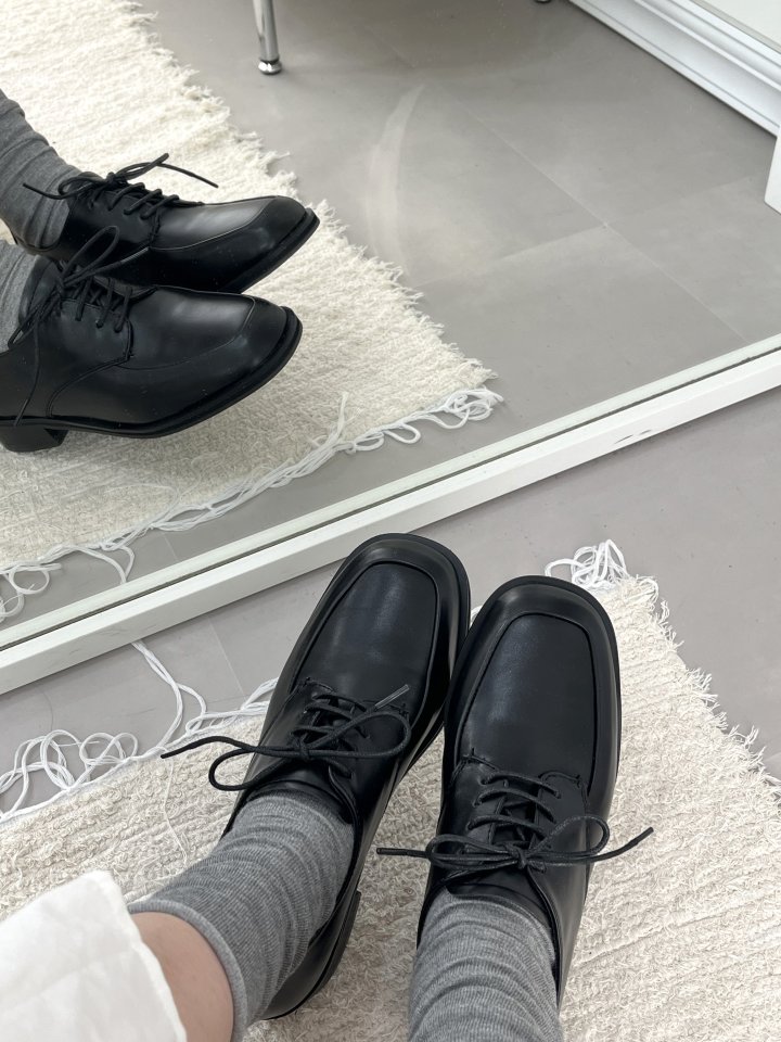 Vade - Korean Women Fashion - #momslook - Black Feminism Loafers - 12