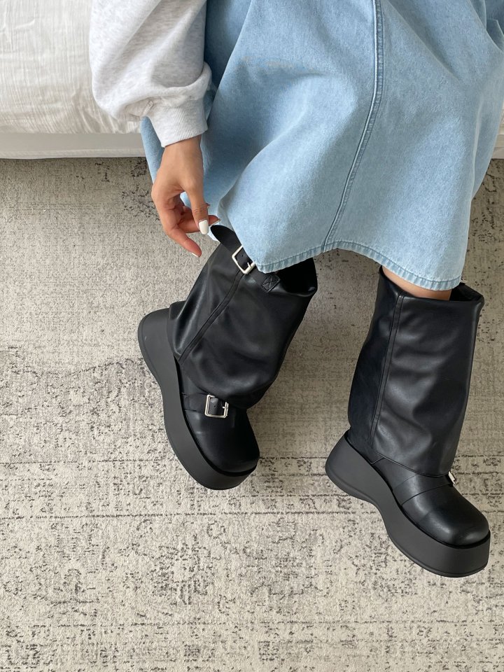 Vade - Korean Women Fashion - #momslook - Mid Half Boots - 7