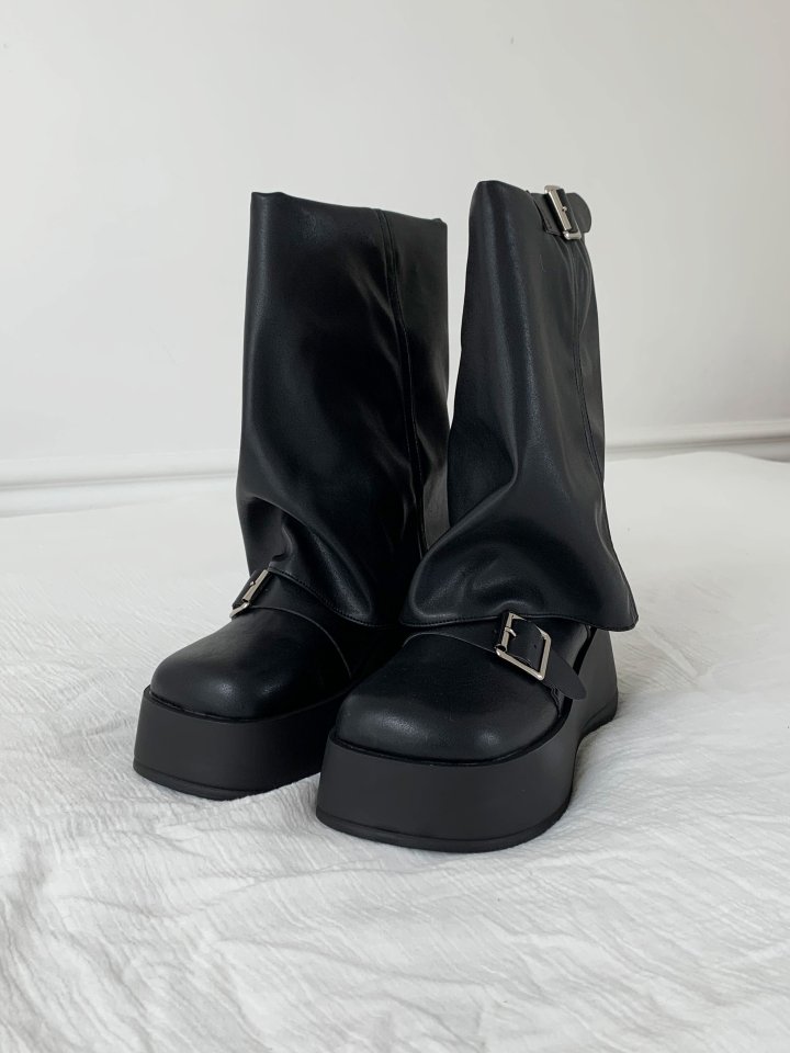 Vade - Korean Women Fashion - #momslook - Mid Half Boots - 9