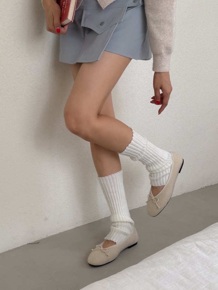 Vade - Korean Women Fashion - #momslook - Fall Ribbon Flats - 10