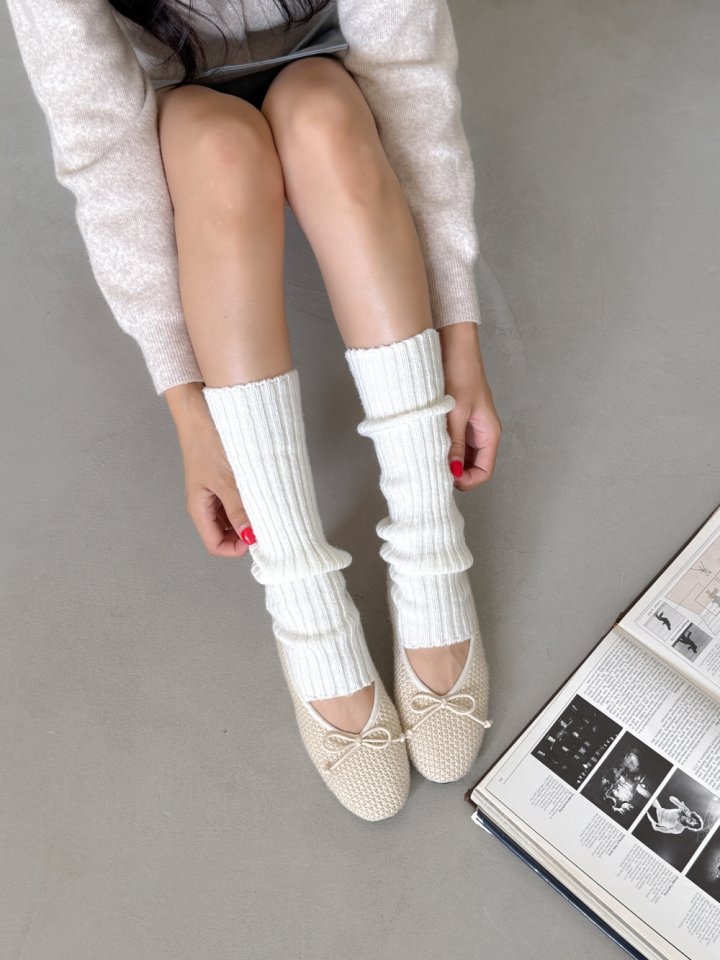 Vade - Korean Women Fashion - #momslook - Fall Ribbon Flats - 12