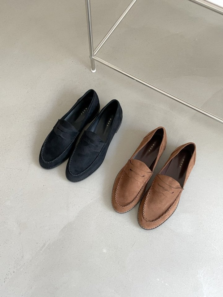Vade - Korean Women Fashion - #momslook - PU Low Heel Loafers - 11