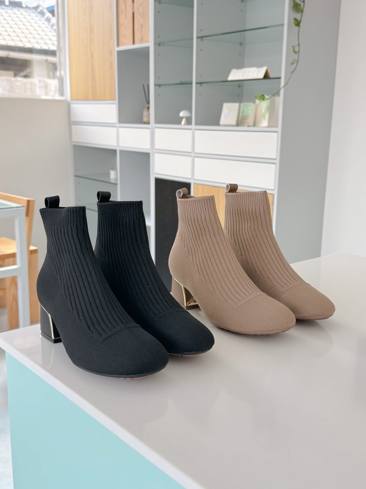 Vade - Korean Women Fashion - #momslook - Stretch Ankle Boots - 10