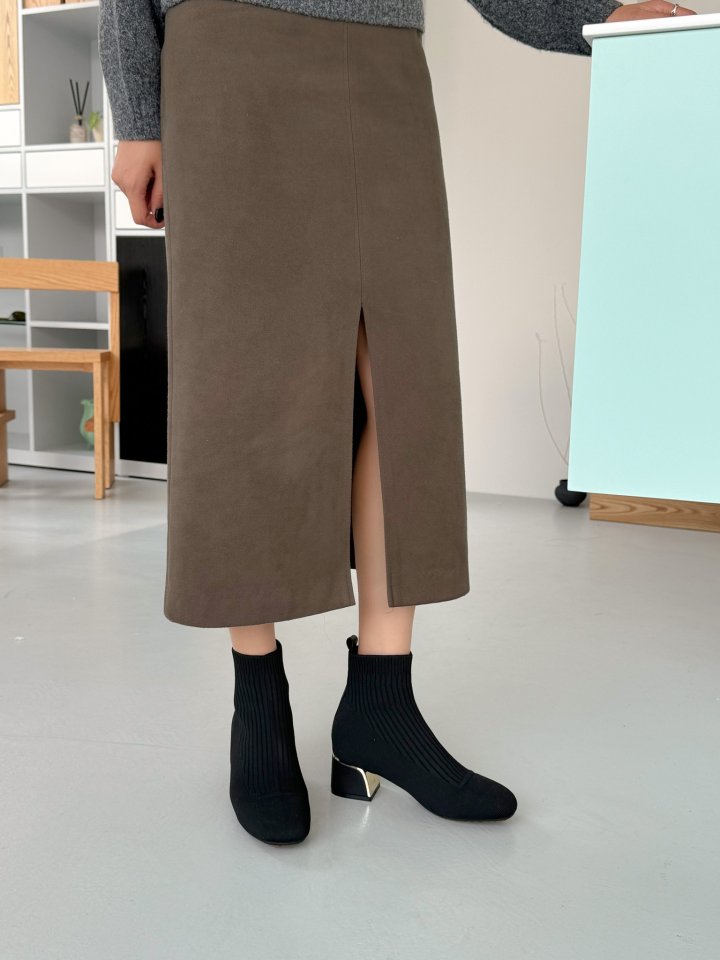 Vade - Korean Women Fashion - #momslook - Stretch Ankle Boots - 2