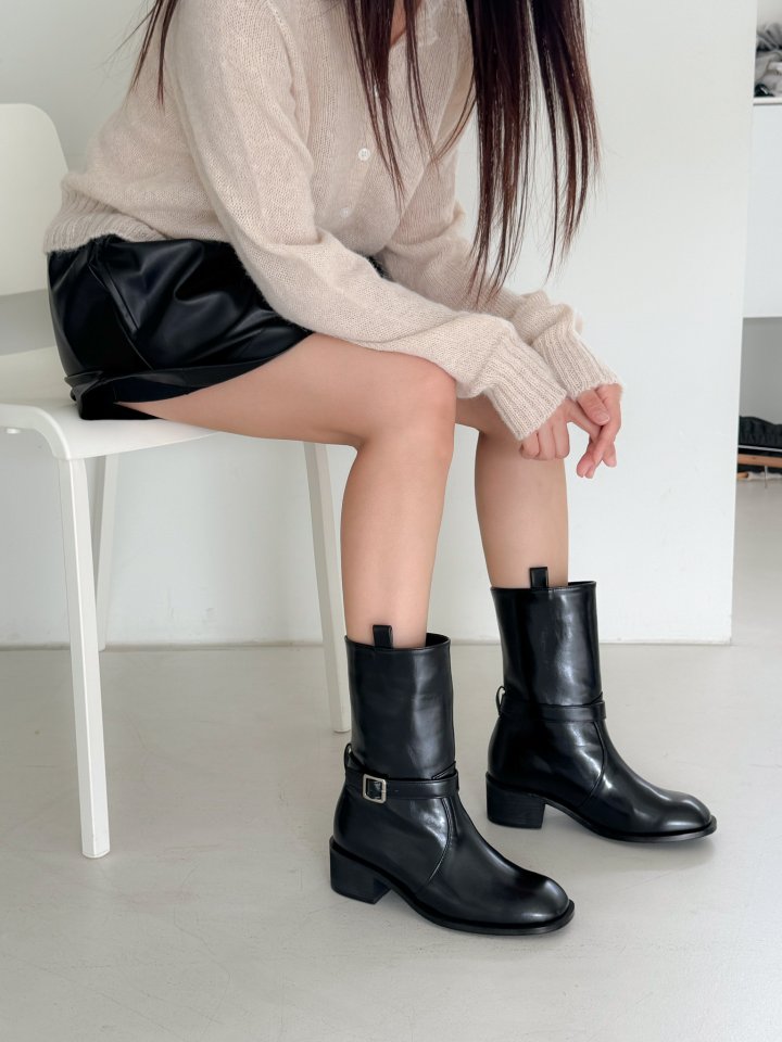 Vade - Korean Women Fashion - #momslook - Walker Ankle Boots - 8